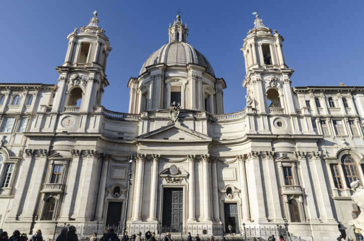 152 - Italia - Roma - iglesia de Santa Ines en Agonia